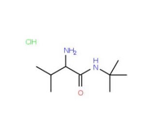 L-Valine t-butylamide hydrochloride (CAS 70421-65-7) - chemical structure image