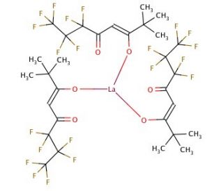 La(fod)3 (CAS 19106-89-9) - chemical structure image