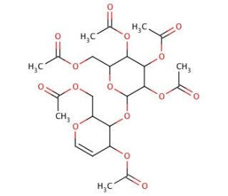 Lactal Hexaacetate (CAS 51450-24-9) - chemical structure image