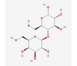 Lactose (CAS 63-42-3) - chemical structure image