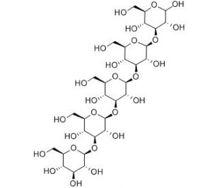 Laminaripentaose (CAS 23743-55-7) - chemical structure image