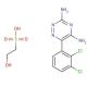 Lamotrigine isethionate (CAS 113170-86-8) - chemical structure image
