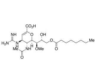 Laninamivir Octanoate - chemical structure image