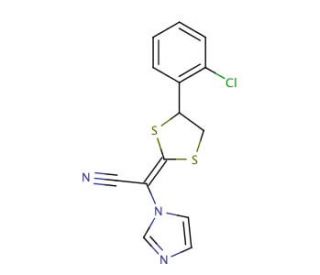 Lanoconazole (CAS 101530-10-3) - chemical structure image