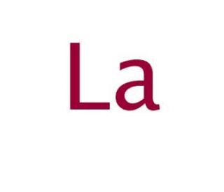 Lanthanum (CAS 7439-91-0) - chemical structure image