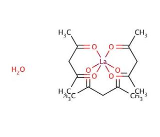 Lanthanum(III) carbonate hydrate (CAS 54451-24-0) - chemical structure image