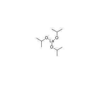 Lanthanum(III) isopropoxide (CAS 19446-52-7) - chemical structure image