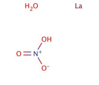 Lanthanum(III) nitrate (CAS 100587-94-8) - chemical structure image
