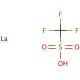 Lanthanum(III) trifluoromethanesulfonate (CAS 52093-26-2) - chemical structure image