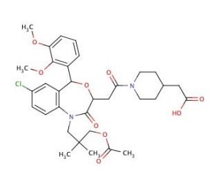 Lapaquistat-d9 Acetate - chemical structure image