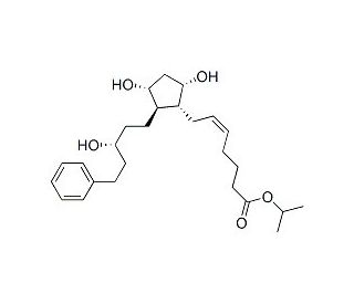 Latanoprost (CAS 130209-82-4) - chemical structure image