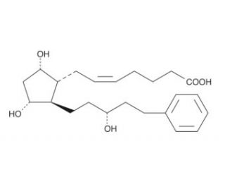 Latanoprost (free acid) (CAS 41639-83-2) - chemical structure image