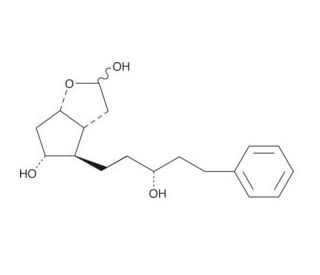 Latanoprost Lactol (CAS 352276-28-9) - chemical structure image