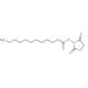 Lauric acid N-hydroxysuccinimide ester (CAS 14565-47-0) - chemical structure image