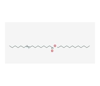 Lauryl palmitoleate (CAS 108321-49-9) - chemical structure image