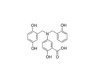 Lavendustin A (CAS 125697-92-9) - chemical structure image