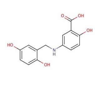Lavendustin C (CAS 125697-93-0) - chemical structure image