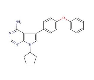 Lck Inhibitor (CAS 213743-31-8) - chemical structure image