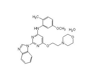 Lck Inhibitor III (CAS 1188890-30-3) - chemical structure image