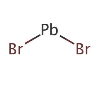 Lead(II) bromide (CAS 10031-22-8) - chemical structure image