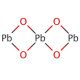 Lead(II,IV) oxide (CAS 1314-41-6) - chemical structure image