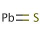 Lead(II) sulfide - chemical structure image