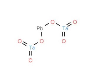 Lead(II) tantalum oxide (CAS 12065-68-8) - chemical structure image