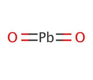 Lead(IV) oxide (CAS 1309-60-0) - chemical structure image