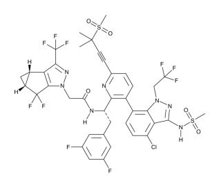 Lenacapavir (CAS 2189684-44-2) - chemical structure image