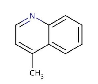 Lepidine (CAS 491-35-0) - chemical structure image