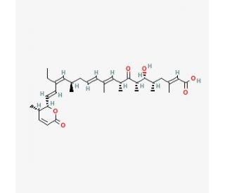 Leptomycin B (CAS 87081-35-4) - chemical structure image