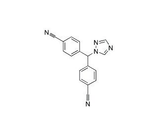 Letrozole (CAS 112809-51-5) - chemical structure image