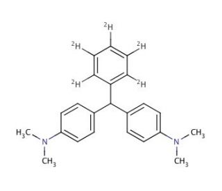 Leucomalachite Green-d5 (CAS 947601-82-3) - chemical structure image