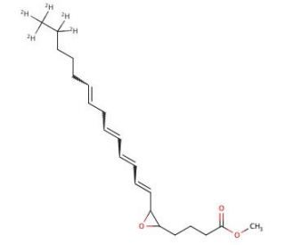 Leukotriene A4-d5 methyl ester - chemical structure image
