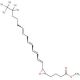 Leukotriene A4-d5 methyl ester - chemical structure image