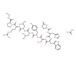 Leuprolide Acetate - chemical structure image