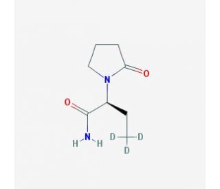 Levetiracetam-d3 (CAS 1217851-16-5) - chemical structure image