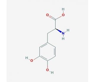 Levodopa (CAS 59-92-7) - chemical structure image