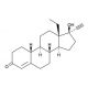 Levonorgestrel (CAS 797-63-7) - chemical structure image