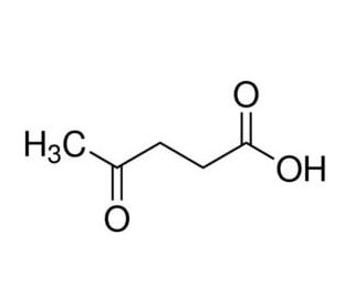 Levulinic acid (CAS 123-76-2) - chemical structure image