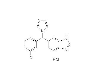 Liarozole hydrochloride (CAS 145858-50-0) - chemical structure image