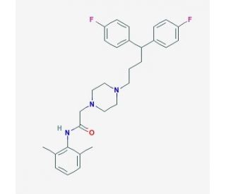 Lidoflazine (CAS 3416-26-0) - chemical structure image