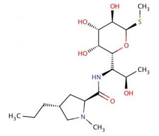Lincomycin (CAS 154-21-2) - chemical structure image