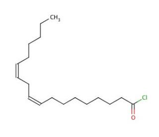 Linoleoyl chloride (CAS 7459-33-8) - chemical structure image