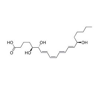 Lipoxin A4, 15-epi (CAS 171030-11-8) - chemical structure image