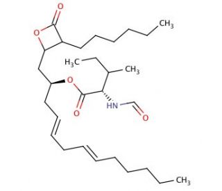 Lipstatin - chemical structure image