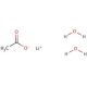 Lithium acetate dihydrate (CAS 6108-17-4) - chemical structure image