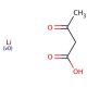 Lithium acetoacetate (CAS 3483-11-2) - chemical structure image