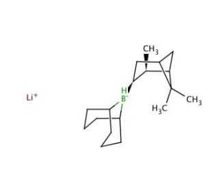 Lithium B-isopinocampheyl-9-borabicyclo[3.3.1]nonyl hydride solution (CAS 100013-07-8) - chemical structure image
