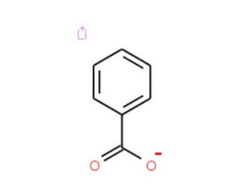 Lithium benzoate (CAS 553-54-8) - chemical structure image